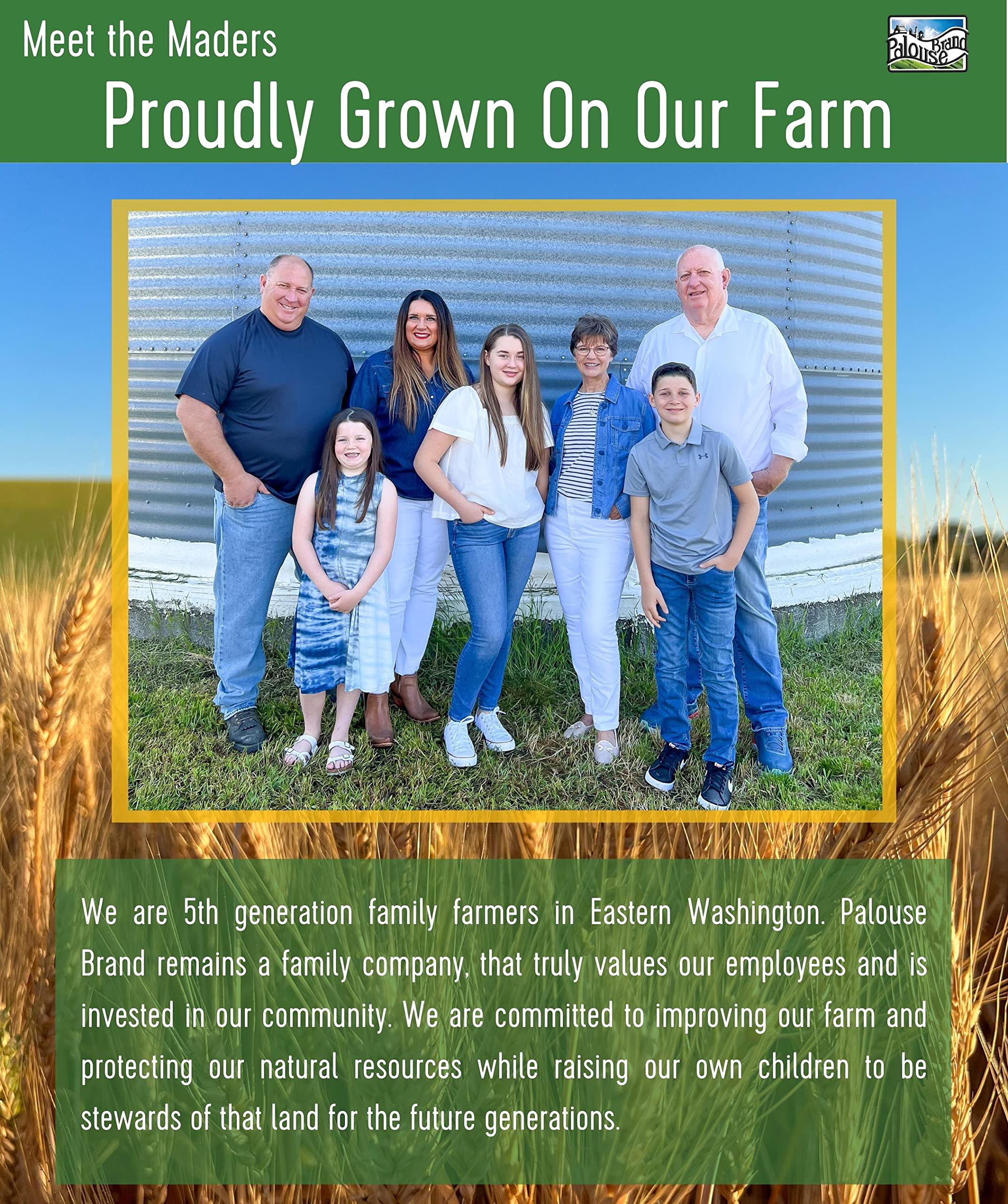 Certified Glyphosate Residue Free Hard Red Winter Wheat Berries | 5 LBS | Family Farmed in Washington State | Non-GMO Project Verified | 100% Non-Irradiated | Certified Kosher Parve | Field Traced | Burlap Bag