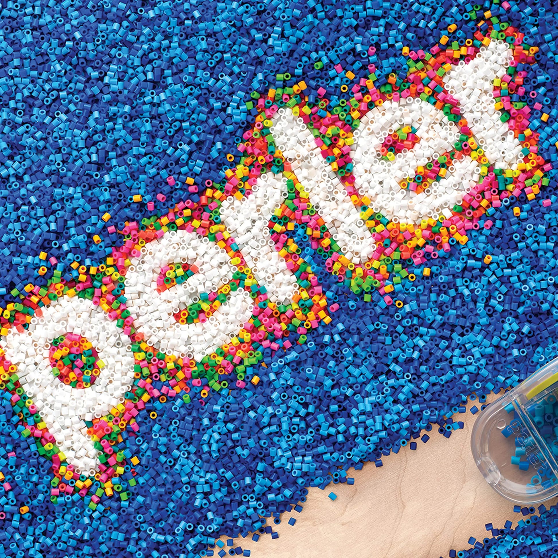 Perler Multi-Mix Fuse Beads Jar, Assorted Colors, Pack of 22000 (PER17000)