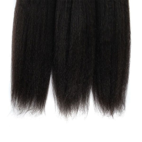 Kinky Straight Seamless Tape in Natural Black Hair Extensions 100% Real Human Hair