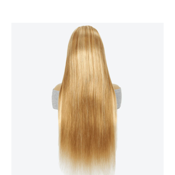 Straight Body Wave P30-613 13Ã4 Transparent Lace Frontal Wig 180% Density