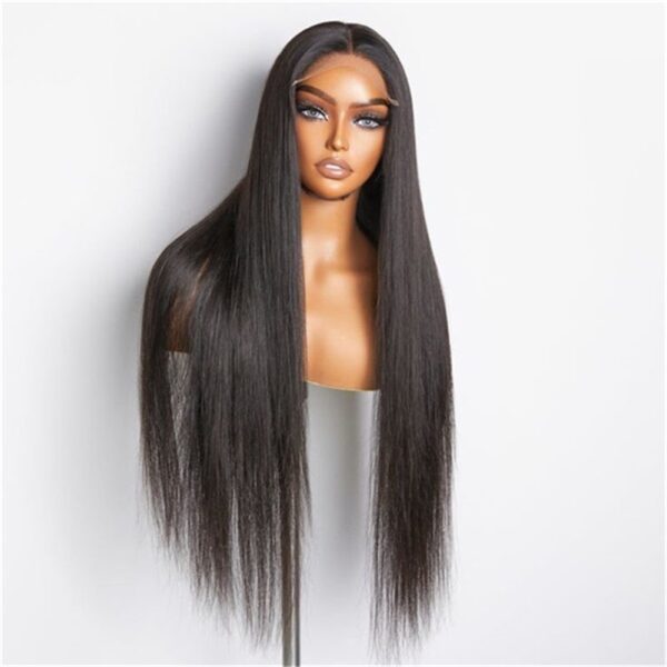 Straight Glueless HD Lace Wig Silky and Shining Unprocessed 100% Human Hair