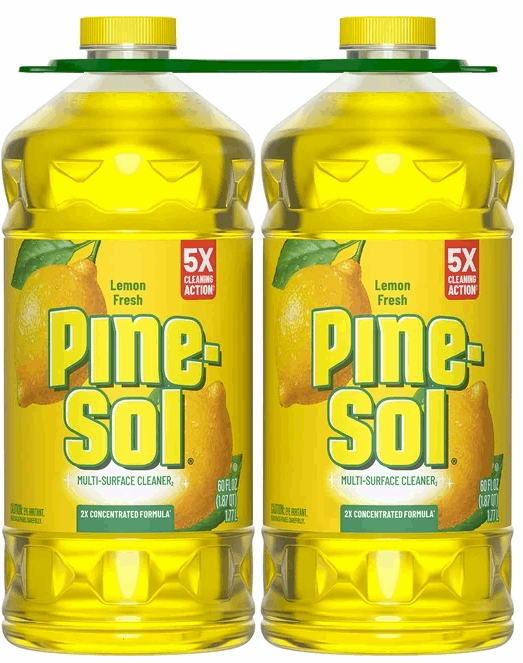 Pine-Sol Multi-Surface Cleaner, Lemon Scent, 2 ct., 120 fl. oz.