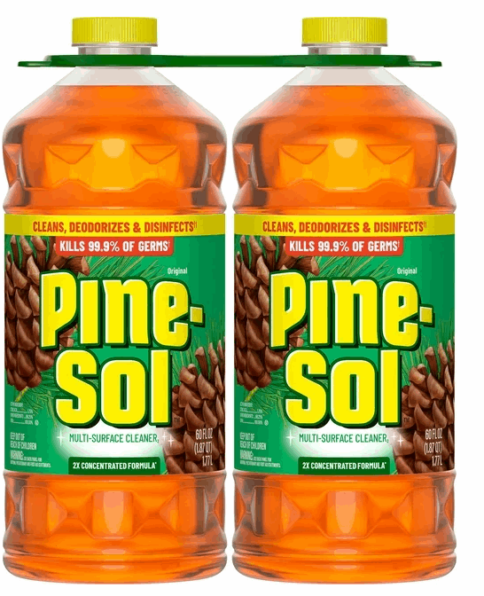 Pine-Sol Multi-Surface Cleaner, Pine Scent, 2 ct., 120 fl. oz.