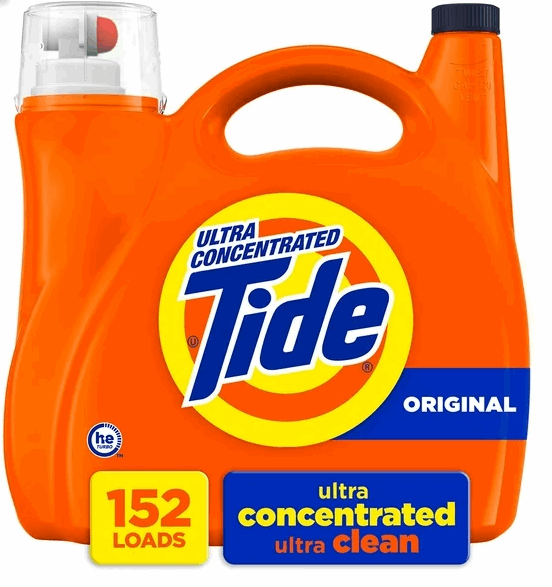 Tide Liquid Laundry Detergent, Original, 152 loads, 170 fl. oz.