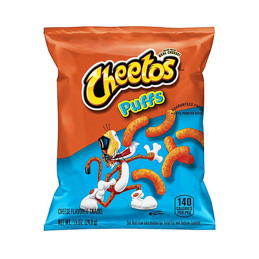 Cheetos Puffs Cheese Snacks (0.875 oz., 50 ct.)