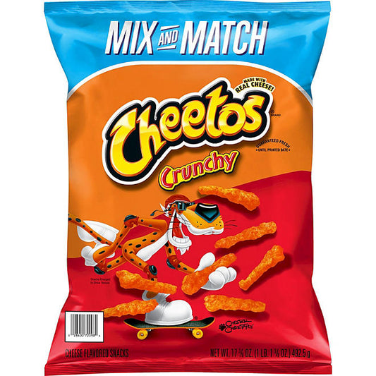 Cheetos Crunchy Cheddar Cheese Snacks (17.37 oz.)
