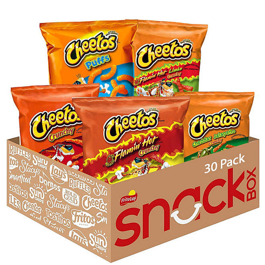 Cheetos Cheese Flavored Snacks Mix Variety Pack (30 ct.)