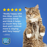 Fresh Step Triple Action Scented Scoopable Cat Litter, 42 lbs.