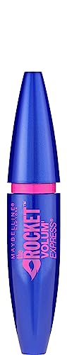 Maybelline New York Volum Express The Rocket Volumizing Washable Mascara, Blackest Black, 1 Count