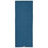 Gaiam Stay Put Yoga Towel Mat (Fits Over Standard Size - 68L x 24W), Lake