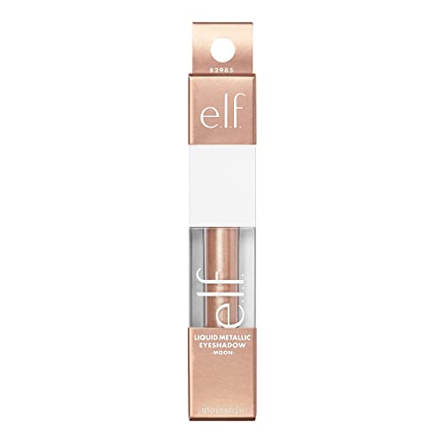 e.l.f. Liquid Metallic Eyeshadow, Gel Formula, High-Impact Multi-Dimensional Finish, One-Swipe Coverage, Little Dipper, 0.1 Fl Oz (3mL)