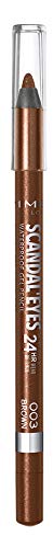 Rimmel Scandaleyes 24hr waterproof eyeliner, Brown, Pack of 1