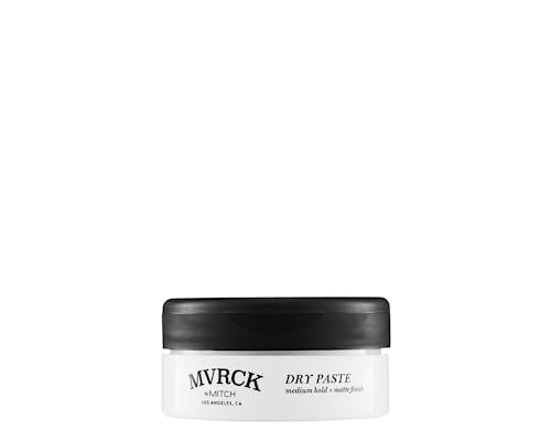 Paul Mitchell MVRCK by MITCH Dry Paste for Men, Medium Hold, Matte Finish, For All Hair Types, 3 oz.