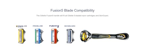 Gillette Fusion5 Razor Refills for Men, 12 Razor Blade Refills