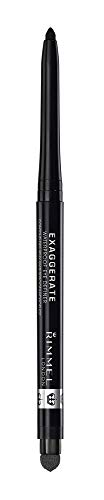 Rimmel London exaggerate auto waterproof eye definer in blackest black, 2 Count