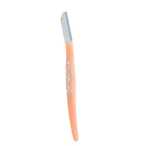 About Face Fuzz-Free Compact Facial Razors for Shaving & Exfoliating - Includes 3 Beauty Groomers - For Face, Lips & Eyebrows