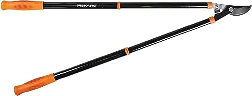 Fiskars 28" Steel Blade Garden Bypass Lopper and Tree Trimmer - Sharp Precision-Ground Steel Blade for Cutting up to 1.5" Diameter