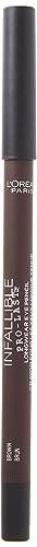 L’Oréal Paris Cosmetics Infallible Pro-Last Waterproof Pencil Eyeliner, Black, 0.042 Ounce,1 Count