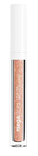 wet n wild Mega Slicks Lip Gloss | Long Lasting | Hyaluronic Acid | High Shine | Champagne Please