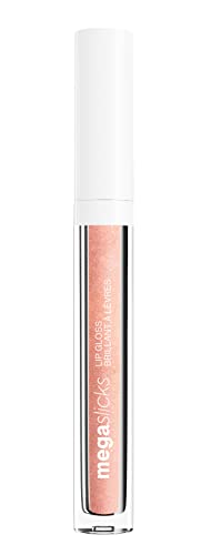 wet n wild Mega Slicks Lip Gloss | Long Lasting | Hyaluronic Acid | High Shine | Champagne Please