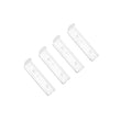 Tweezerman Facial Razor Replacement Blades, 4 Count (Pack of 1)