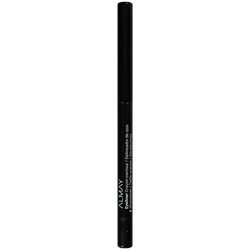 Almay Eyeliner Pencil, Hypoallergenic, Cruelty Free, Oil Free-Fragrance Free, Ophthalmologist Tested, Long Wearing and Water Resistant, with Built in Sharpener, Brown Topaz, 0.01 oz