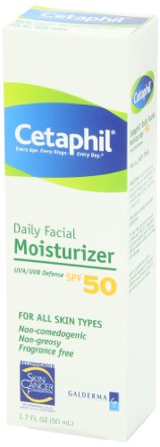 Cetaphil Daily Facial Moisturizer SPF 15, 4 Fl Oz, Gentle Facial Moisturizer for Dry to Normal Skin Types, No Added Fragrance, Pack of 2, (Packaging May Vary)