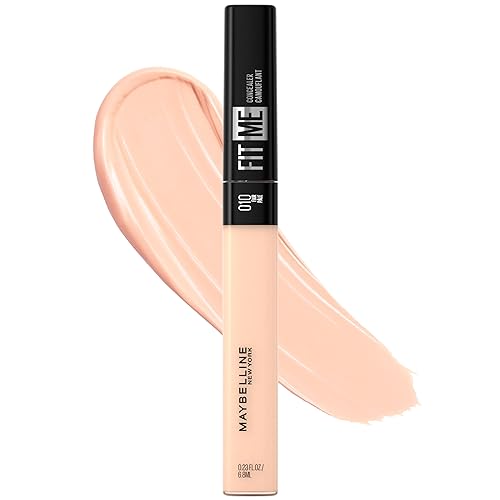 Maybelline New York Fit Me Liquid Concealer Makeup, Natural Coverage, Lightweight, Conceals, Covers Oil-Free, Ivory, 1 Count