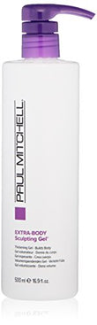 Paul Mitchell Extra-Body Sculpting Gel, Thickens + Builds Body, For Fine Hair, 16.9 Fl Oz