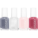 essie Nail Polish, best sellers kit - including 4 full size nail polishes, muchi muchi, blanc, mrs always right, toned down, Vegan Formula , 1 kit