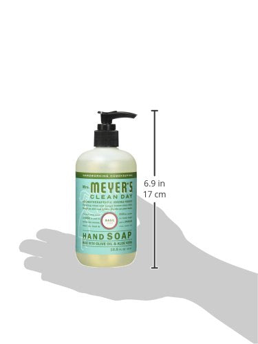 MRS. MEYER'S CLEAN DAY Clean Day Liquid Hand Soap, Cruelty Free and Biodegradable Formula, Honeysuckle Scent, 12.5 oz- Pack of 3