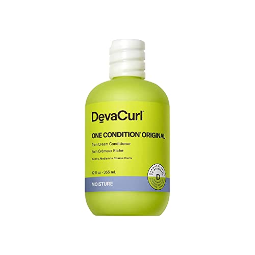 DevaCurl One Condition Original Rich Cream Conditioner, Soft Lemongrass, 32 fl. oz.