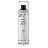 Kenra Volume Spray 25 80% | Super Hold Finishing & Styling Hairspray | Flake-free & Fast-drying | Wind & Humidity Resistance | All Hair Types | 10 oz