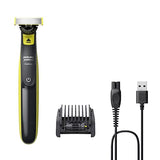 Philips Norelco OneBlade 360 Face Hybrid Electric Trimmer and Shaver, Frustration Free Packaging, QP2724/90