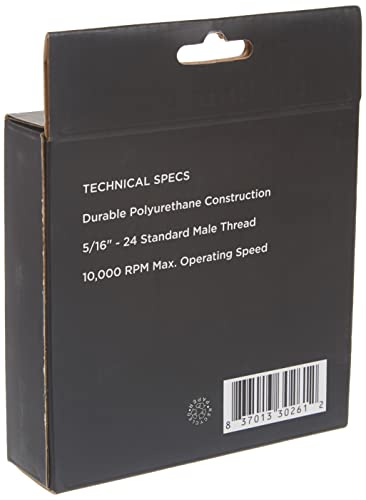 NEIKO 30261A 5” Sanding Pad with Vinyl PSA Backing, 5/16” Arbor with 24 Thread Mounts, 10,000 RPM, Sanding Pads are Ideal for Orbital and Dual Action Sander(Pack of 50)