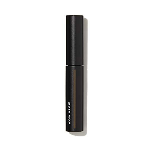 e.l.f., Wow Brow Gel, Volumizing, Buildable, Wax-Gel Hybrid, Creates Full, Voluminous-Looking Brows, Locks Brow Hairs In Place, Brunette, Fiber-Infused, 0.12 Oz