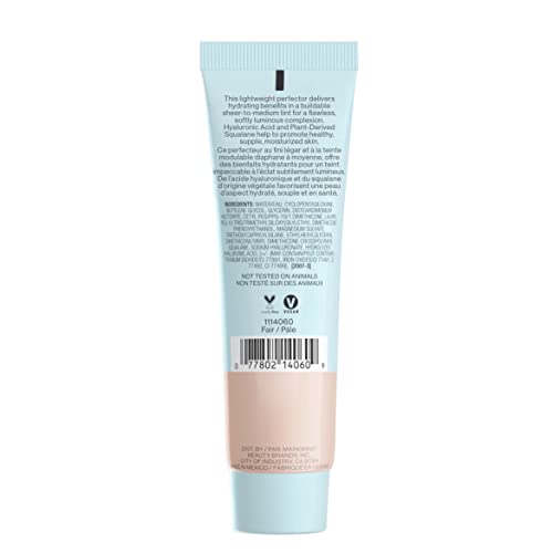 Wet n Wild Bare Focus Tinted Hydrator Matte Finish, Light, Oil-Free, Moisturizing Makeup | Hyaluronic Acid | Sheer To Medium Coverage