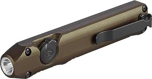 Streamlight 88811 Wedge 300-Lumen Slim Everyday Carry Flashlight, Includes USB-C Cord, Lanyard, Box, Coyote