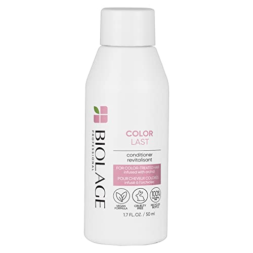 Biolage Color Last Conditioner | Color Safe Conditioner | Helps Maintain Depth & Shine | For Color-Treated Hair | Paraben & Silicone-Free | Vegan| Cruelty Free | 33.8 Fl. Oz