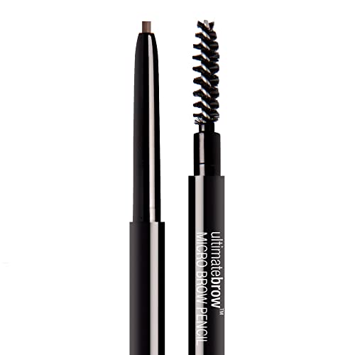 Wet n Wild Ultimate Brow Micro Eyebrow Retractable Pencil, Soft Brown, Ultra Fine 1.5mm Tip, Draws Tiny Brow Hairs