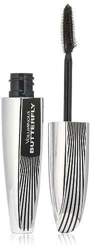 L’Oréal Paris Voluminous Butterfly Mascara, Blackest Black, 1 Tube