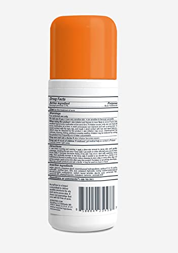 Acne Free Oil-Free Acne Cleanser, Benzoyl Peroxide 2.5% Acne Face Wash with Glycolic Acid to Prevent and Treat Breakouts, 8 Ounce.