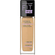 Maybelline New York Fit Me Dewy + Smooth SPF 18 Liquid Foundation Makeup, Natural Beige, 1 Count