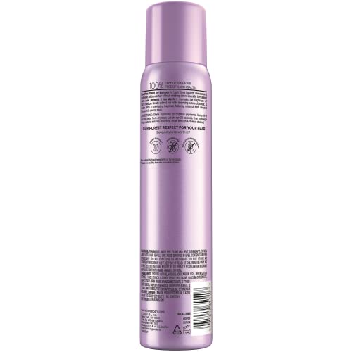 L’Oréal Paris EverPure Sulfate Free Tinted Dry Shampoo for Light Hair, for Blonde Hair, Absorbs Oil, Refreshes Colored Hair, with Rice Starch, Vegan Formula, Paraben Free, Gluten Free, 4 fl oz