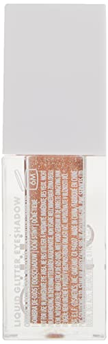 e.l.f., Liquid Glitter Eyeshadow, Long Lasting, Quick-Drying, Opaque, Gel-Based Formula, Creates High-Impact, Multi-Dimensional Eye Looks, Bling Bling, 0.10 Fl Oz