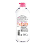 Garnier SkinActive Micellar Water for All Skin Types, Facial Cleanser & Makeup Remover, 13.5 Fl Oz (400mL), 2 Count (Packaging May Vary)