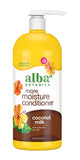 Alba Botanica More Moisture Conditioner, Coconut Milk, 32 Oz