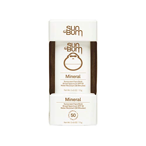 Sun Bum Original SPF 30 Sunscreen Face Stick | Vegan and Hawaii 104 Reef Act Compliant (Octinoxate & Oxybenzone Free) Broad Spectrum Moisturizing UVA/UVB Sunscreen with Vitamin E | .45 oz