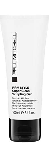 Paul Mitchell Super Clean Sculpting Gel, Firm Hold, High Shine Finish Hair Gel, For All Hair Types, 6.8 fl. oz.