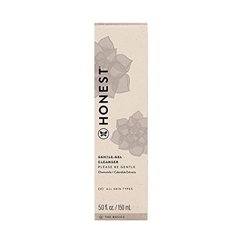 Honest Beauty Gentle Gel Everyday Face Cleanser | Calms + Refreshes, Sensitive Skin Friendly | Chamomile + Calendula Extracts | EWG Verified + Cruelty Free | 5 fl oz